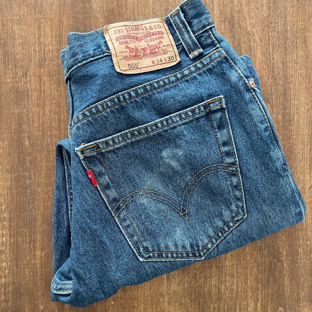 Vintage 505s Levi's Denim Jeans W31 L25